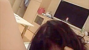 Horny Japanese milf Kui Somya sucking and moaning fuck