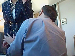 Horny Japanese slut Risa Murakami, Rina Uehara, Arisa Chigasaki in Hottest Handjobs, Dildos/Toys JAV clip