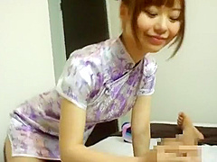 Horny Japanese whore Shizuka Hasegawa in Best Handjobs JAV scene