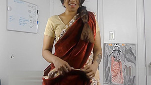 Horny South Indian Step sister in law roleplay in Tamil with subs