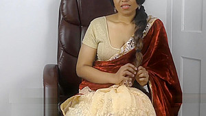 Horny South Indian Step sister in law roleplay in Tamil with subs