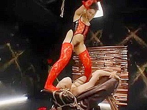 Horny dikes in a Japanese torture fun