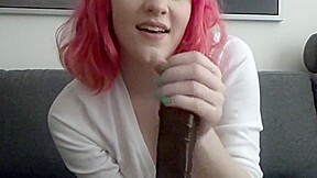 Horny homemade Redhead, Masturbation sex movie