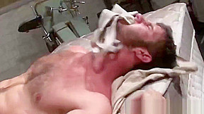 Horny hunk with sexy ass gets mouth and ass fucked hard