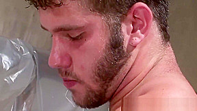 Horny hunk with sexy ass gets mouth and ass fucked hard
