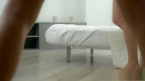 Horny lover fucks hot teen 18+ butt from behind