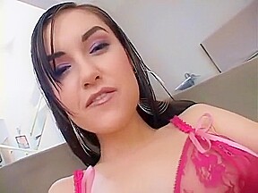 Horny pornstar Sasha Grey in best dp, threesome sex video