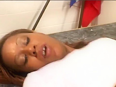 Hot Black Girl Gets Pounded By White Dick