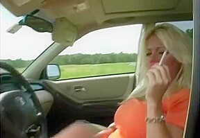 Hot Blonde MILF Smoking Compilation