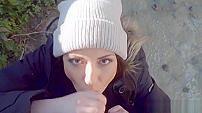 Hot Euro teen 18+ Rebecca Volpetti ass fucked in public POV
