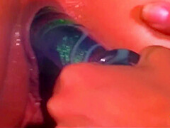 Hot Girls In Bikinis And High Heels Eat Each Others Tight Pussies And Finger Themselves