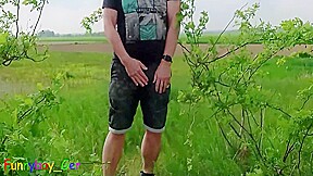 Hot Guy Jerks Off Under A Pinwheel In Nature 7 Min