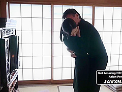 Hot Japanese Milf Gets Taken At A Funeral