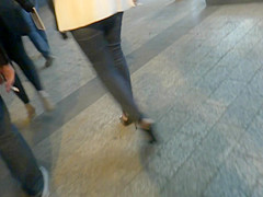 Hot Milf With YSL High Heels