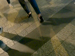 Hot Milf With YSL High Heels