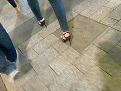 Hot Milf With YSL High Heels