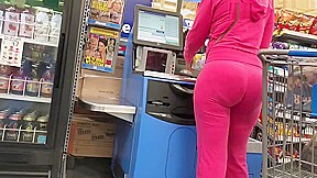 Hot Pink VPL Bubble Ass Ebony