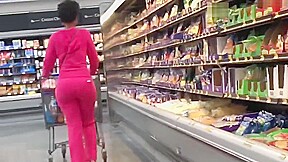 Hot Pink VPL Bubble Ass Ebony