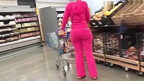 Hot Pink VPL Bubble Ass Ebony