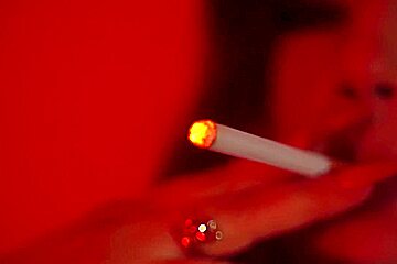 Hot Step mommy In Join Smoking!