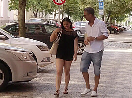 Hot Travelling Thai teen 18+ Squirts In Har