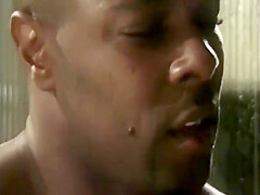Hot Young Black Girl With Small Tits Gets On Her Knees To Give Blowjob