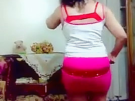 Hot sexy arab dance Egybtian in the house nude