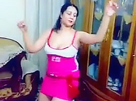 Hot sexy arab dance Egybtian in the house nude
