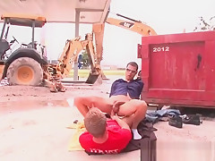 Hot straight hunks get outed in public