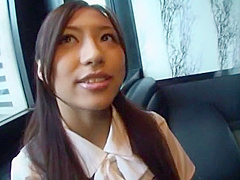 Hottest Japanese chick Haruka Nagao in Amazing Big Cock, Couple JAV scene