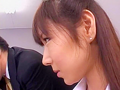 Hottest Japanese girl Serina Hayakawa in Exotic Doggy Style, Handjobs JAV video