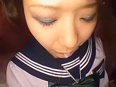 Hottest Japanese model Ai Kawamoto in Crazy POV, Facial JAV clip