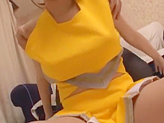 Hottest Japanese whore Hitomi Kitagawa in Crazy Doggy Style, Big Tits JAV video