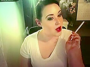 Hottest amateur Fetish, Smoking xxx scene