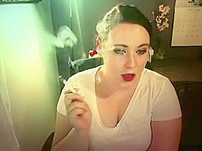 Hottest amateur Fetish, Smoking xxx scene
