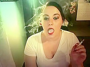 Hottest amateur Fetish, Smoking xxx scene