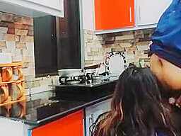 House Wife Ass Fucked In Kitchen By Old Husband