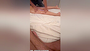 How My Boyfriend Convinced Me For A Threesome - First Time Massage