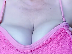 Huge Boobs In On Your Face Pov By Mariaold Milf