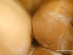 Huge kinky Japan ass rubbing blowjob titjob POV orgy