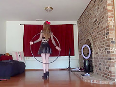 Hula Hooping and Stripping