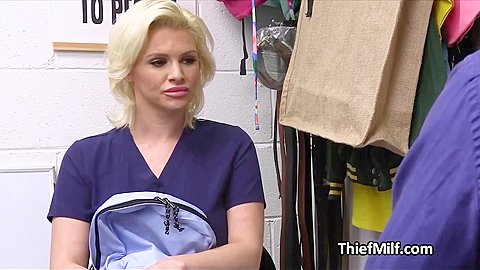 Humping Big Tit Nurse For Stealing Meds - Große Titten