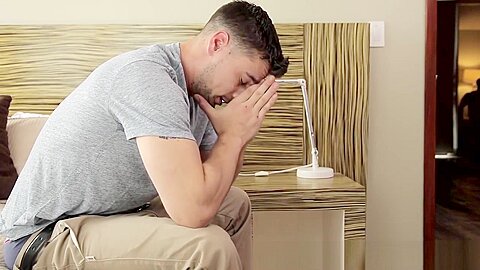 Hung jock barebacks his butt buddy after taking a shower