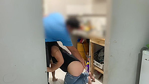 I Went To Wash The Dishes At My Step brother-in-laws House And He Broke Into My Ass Without A Condom In