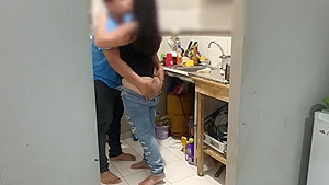 I Went To Wash The Dishes At My Step brother-in-laws House And He Broke Into My Ass Without A Condom In
