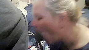 Incredible Grannies, Blowjob sex scene