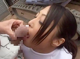 Incredible Japanese model in Crazy Public JAV clip