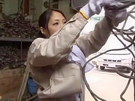 Incredible Japanese model in Crazy Public JAV clip