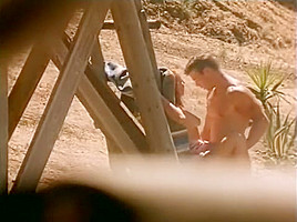 Incredible Red Head, Outdoor adult scene
