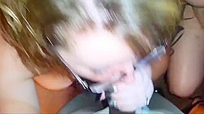 Incredible amateur Bukkake, Wife xxx scene